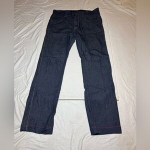 Classic Navy Straight Leg Jeans
